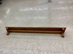 lot 37 image: 6 Long Oak Shelf