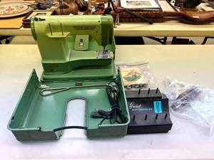 lot 44 image: Vintage Elna Transforma Sewing Machine