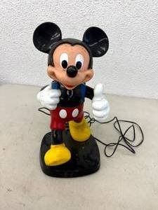 lot 60 image: Mickey Mouse Backpack Telephone