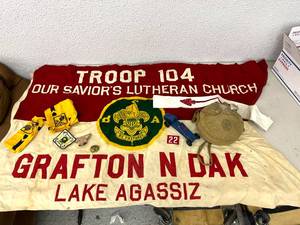 lot 70 image: Grafton ND Troop 104 Memorabilia 
