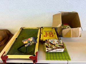 lot 105 image: Old Mini Pool Tables