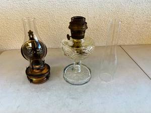 lot 121 image: Oil Lamps