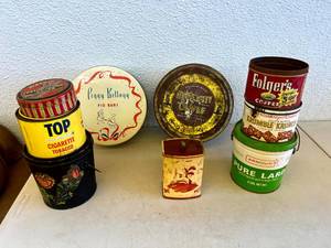 lot 127 image: Vintage Tins