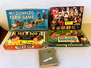 lot 132 image: Vintage Board Games