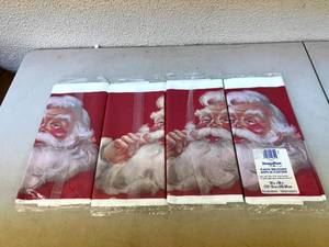 lot 143 image: Sealed Holiday Plastic Tablecovers