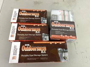 lot 168 image: Outdoorsman Kit Portable Food Storage System