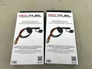 lot 170 image: Red Fuel Motorcycle & Powersports Jump Starting Cables