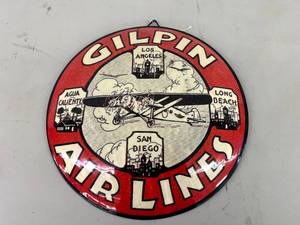 lot 187 image: Gilpin Airlines Sign