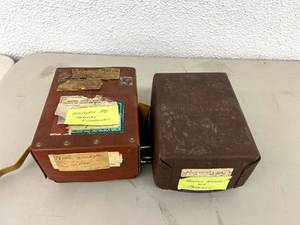lot 188 image: 2 Boxes of Vintage Glass Slides