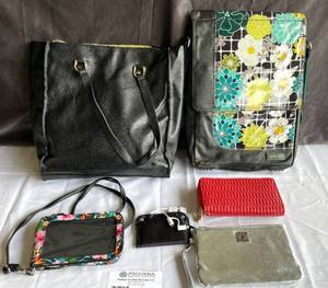lot 45 image: Lot of Womens Wallets, Totes and Handbags