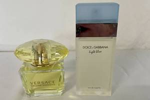 lot 19 image: Lot of Versace and Dolce & Gabbana Womens Perfume