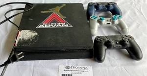 lot 27 image: Playstation 4 PS4 Console and 3 Wireless Controllers