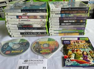 lot 33 image: Lot of 23 Xbox 360 Games