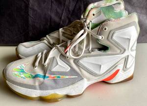 lot 49 image: NIKE Lebron James 13 Easter Mens High Top Basketball Shoes Size 12
