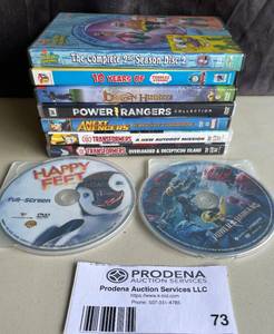 lot 73 image: Lot of Childrens DVDs