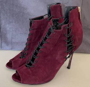 lot 96 image: Sergio Rossi Designer Womens Ankle Heels Size EU 36.5 US 5.5-6