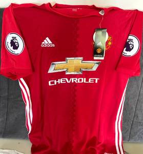 lot 104 image: Adidas MANCHESTER UNITED 201617 Authentic Home Football (Soccer) Hayokunlay #49 Jersey.