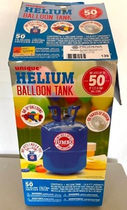 lot 139 image: Helium Balloon Tank-About 14 full