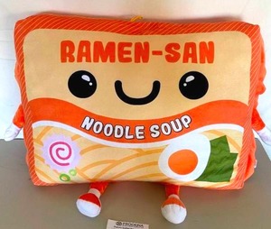 lot 145 image: Large Ramen Noodle Soup Plush Toy
