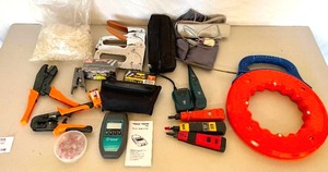 lot 146 image: Lot of Networking and Telephone Repair Equipment