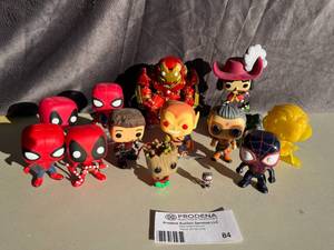 lot 84 image: Lot of Various Loose Funko Pop Figurines
