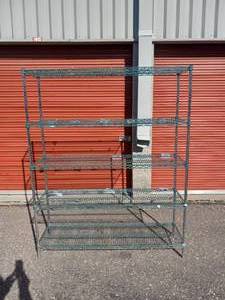 5 SHELF STORAGE RACK