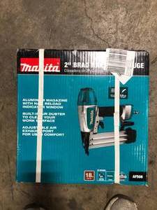 Makita Pneumatic 18-Gauge 2 in. Brad Nailer  Customer Returns See Pictures