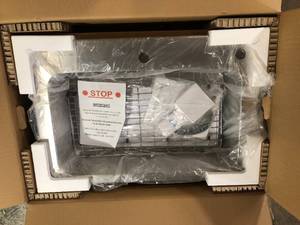 Glacier Bay All in-One 33 in. Drop-inUndermount Single Bowl 18 Gauge Stainless Steel Kitchen Sink with Pull-Down FaucetStrainer  Customer Returns See Pictures