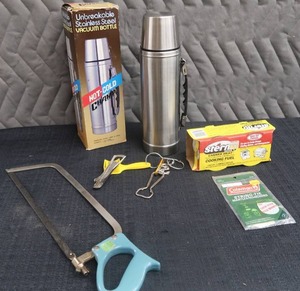 lot 24 image: HOTCOLD CHAMP THERMOS VINTAGE BOTTLE OPENERS