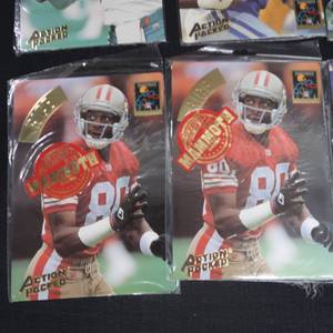 lot 30 image: NFL MAMMOTH CARDS