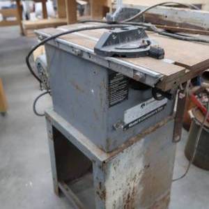 lot 76 image: ROCKWELL MODEL 9 CONTRACTORS SAW