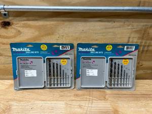 lot 35 image: MAKITA Lot of 2- Ultrafast 7 Piece Drill Bit Sets