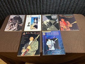 lot 51 image: STEVIE RAY VAUGHAN Lot of 6- Guitar Tablature Books