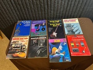 lot 85 image: Lot of 9- Music Related Books