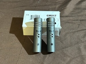 lot 56 image: CAD Pair of CM217 Small Diaphragm Condenser Microphones