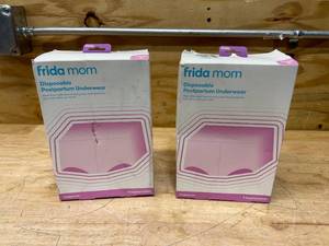 lot 121 image: FRIDA MOM Lot of 2 Boxes of Disposable Postpartum Underwear