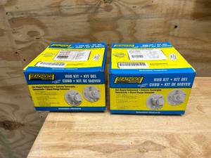 lot 61 image: SEACHOICE Lot of 2-  53101 1750 lbs 5 Stud Galvanized Pre-Greased Wheel Hub Kits