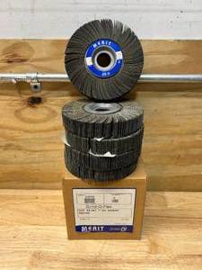 lot 67 image: MERIT Case of 5- Grind-O-Flex Wheels