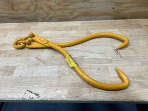 lot 41 image: ROUGHNECK High-Carbon Steel Log Skidding Tongs