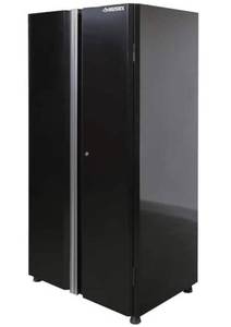 lot 6 image: HUSKY Ready-to-Assemble 24-Gauge Steel Garage Gear Cabinet in Black (36.6 in. W x 72 in. H x 24 in. D