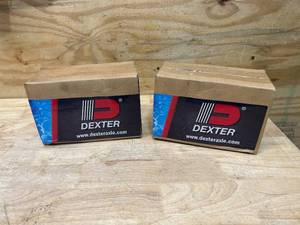 lot 45 image: DEXTER Lot of 2- Spindles with Brake Flange  1 14in. and 1 34in. for 3000-lb. Hubs, Model# 80113