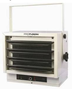 lot 127 image: PROFUSION Heat Ceiling-Mount Shop Heater - 25,590 BTU, 240 Volts, Model Number HA24-75M
