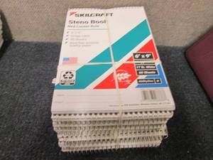 lot 6 image: 2- Skilcraft Recycled Steno Pad, Gr...