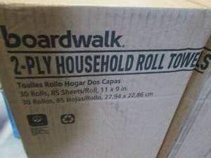 lot 12 image: Boardwalk Kitchen Roll Paper Towels...