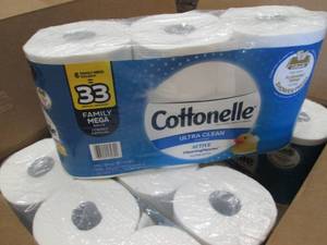 lot 75 image: Case of 24 Rolls Cottonelle Ultra C...