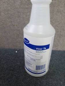 lot 105 image: 11 qt Bottles Diversey Vorex Tb...