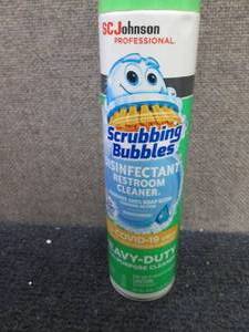 lot 113 image: 11- 25 oz Spray Cans Scrubbing Bubb...