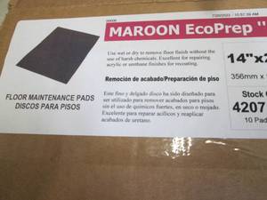 lot 160 image: Americo Ecoprep Epp Specialty Pads,...