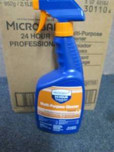 lot 182 image: 6- 32 oz Spray Bottles Microban Mul...