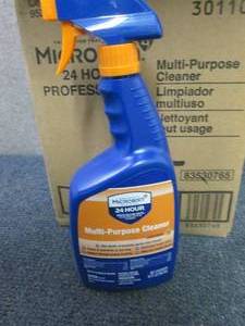 lot 183 image: 6- 32 oz Spray Bottles Microban Mul...